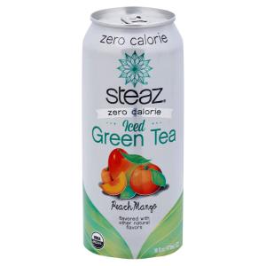 Steaz - 0 Cal Icd Grn Tea Peach Mango