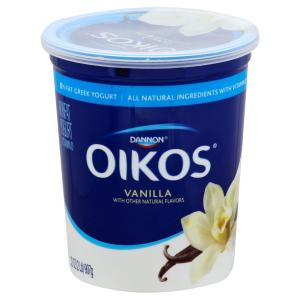 Dannon - Vanilla Greek Yogurt