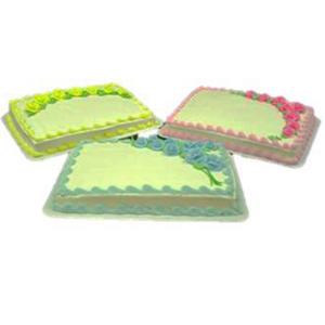 Dutch Maid - 1 2 Sheet Cake Half Half