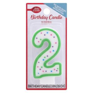 Betty Crocker - 2 Candle