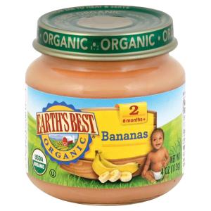 earth's Best - 2nd Food Bananas