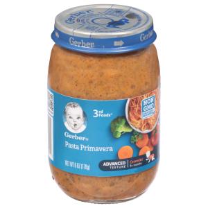 Gerber - 3f Pasta Primavera Baby Food