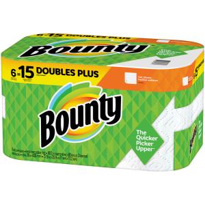 Bounty - 6 Dblpls rl Wht Frmr Huge rl