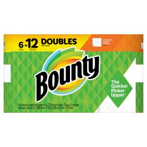 Bounty - 6 Double Roll White