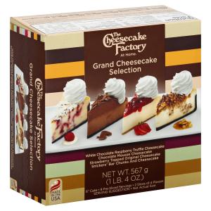 Cheesecake Factory - 6 Grand Selection Cheesecake