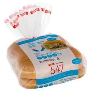 Schmidts - 647 Carb Smart Sandwich Roll