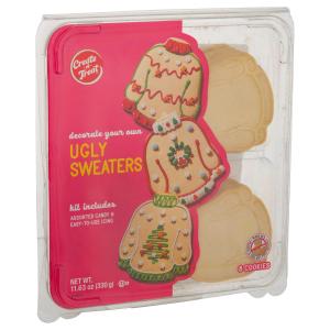 Create a Treat - 8ct Ugly Sweater Cookie Kit