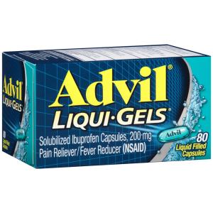 Advil - Advil Liqui Gels 80 Cts