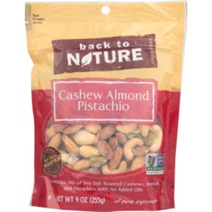 Back to Nature - Sea Salt Cashew Almond Pistachio