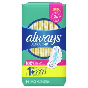 Always - Regular Flow Ultra Thin Pads