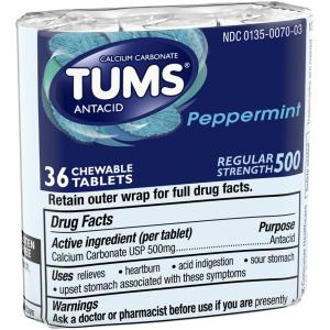 Tums - Antacid Tabs Regular 3 Roll