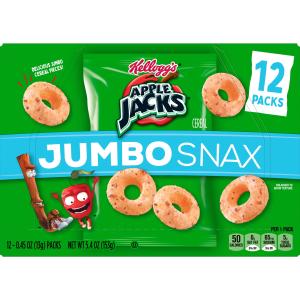 kellogg's - Apple Jacks Jumbo Snx Caddy