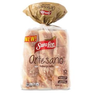 Sara Lee - Artesano Bakery Rolls 12ct