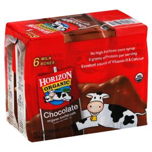 Horizon - Aseptic Milk1 Choc Organic