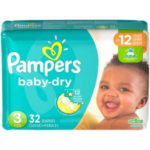 Pampers - Baby Dry Jumbo Diapers Size 3