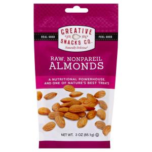 Creative Snacks - Bag Raw Almonds