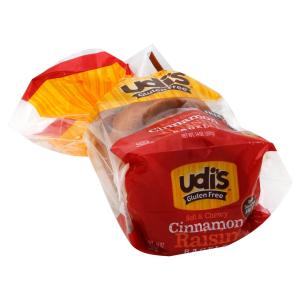 udi's - Bagel gf Cnnmn Rsn 4ct