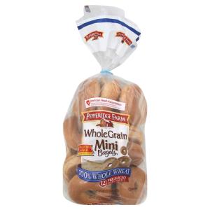 Pepperidge Farm - Bagel Whole Wheat Mini