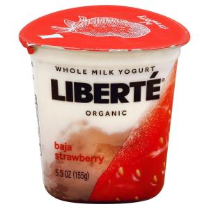 Liberte - Baja Strawberry Organic Yogurt