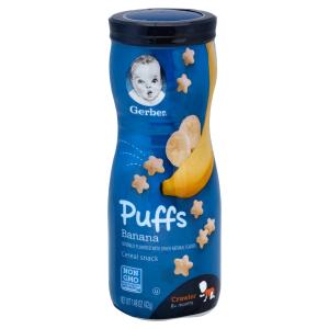 Gerber - Banana Puffs Finger Food