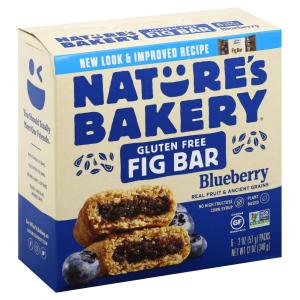 nature's Bakery - Bar Fig gf Blueberry 6ct