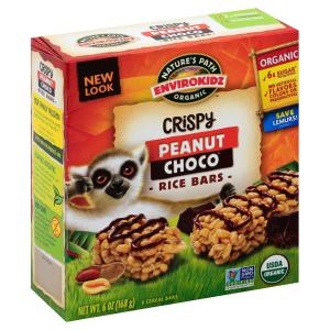 Envirokidz - Bar gf Crspyrice Pnutchoc 6pk