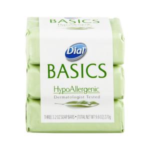 Dial - Basic Hypoallergenic Bars 3pk