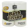 BATH TISSUE DOUBLE ROLL 4PK
