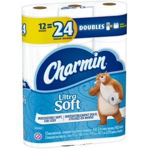 Charmin - Bath Tissue Ult Soft 122bl rl