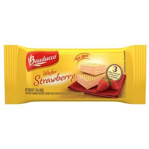 Bauducco - Bauducco Wafer Single Strawb