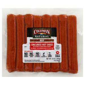 Coleman - Beef Hot Dogs