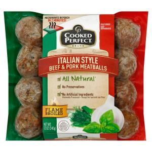 Cooked Perfect - Beef Pork Meatballs