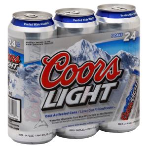 Coors - Beer 3Pk24oz