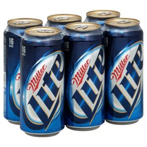 Miller - Beer lt Beer 6Pk16oz