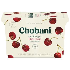 Chobani - Non-fat Black Cherry Greek Yogurt