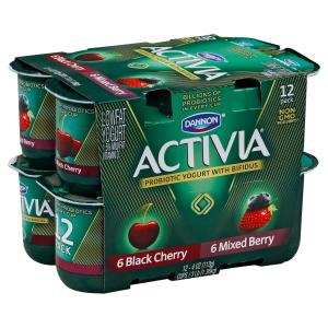 Activia - Black Cherry Mixed Berry Yogur