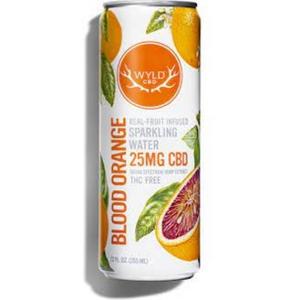 Wyld - Blood Orange Cbd Sparkling Water