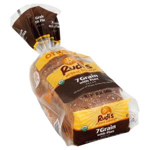 Rudi's - Bread Whlgrn 7Grn Flax Org