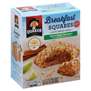 Quaker - Breakfast Squares Appl Cinn