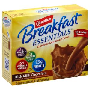 Carnation - Brkfst Inst Chocolate 10p