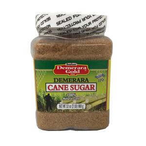 Demerara Gold - Brown Sugar Demerara 2 Lbs Jar