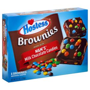 Hostess - Brownies Made with M M S