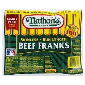 nathan's - Bunsize Franks