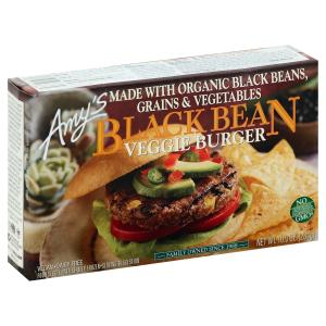 amy's - Burger Veggie Blk Bean