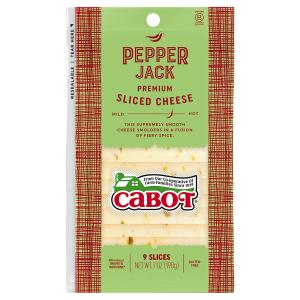 Cabot Sliced Pepper Jack Premium Cheese