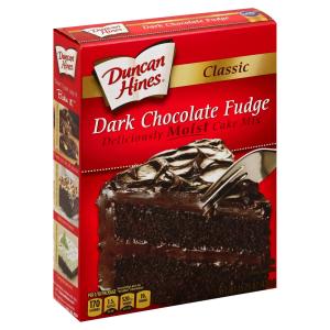 Duncan Hines - Cake Dark Choc Fudge