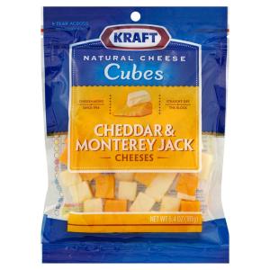 Kraft - Cheddar Jack Cubes F F