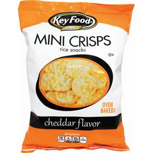 Key Food - Cheddar Rice Crisps