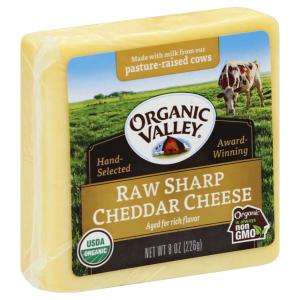 Organic Valley - Cheese Raw Chdr Shrp Org