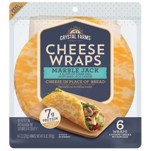 Crystal Farms - Cheese Wraps Marble Jack